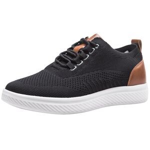 Alpine Swiss Brad Men's Lightweight Dress Sneakers – Breathable Mesh Oxford
